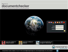 Tablet Screenshot of documentchecker.com